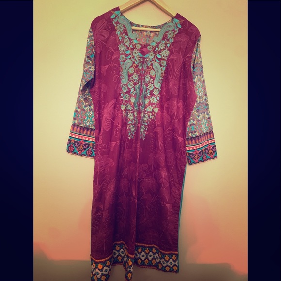 Indian/Pakistani Tunic (Kurta) - Picture 1 of 8